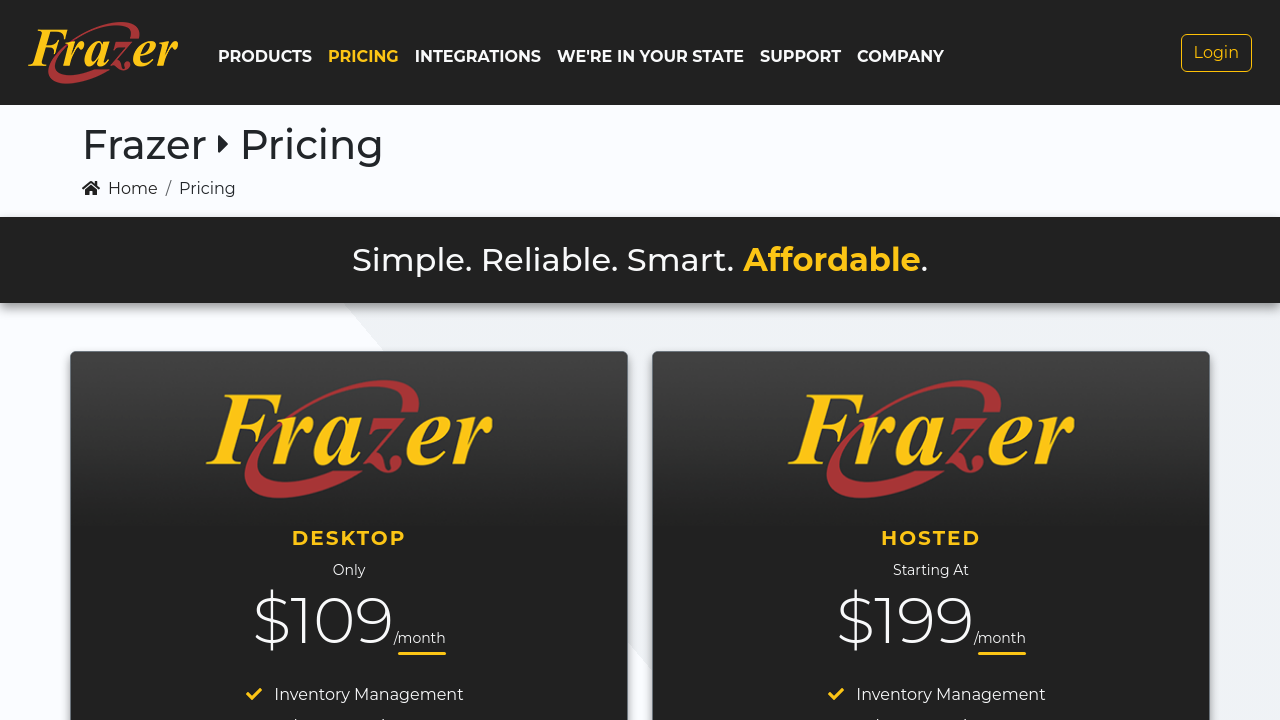 Frazer Auto Dealer Software